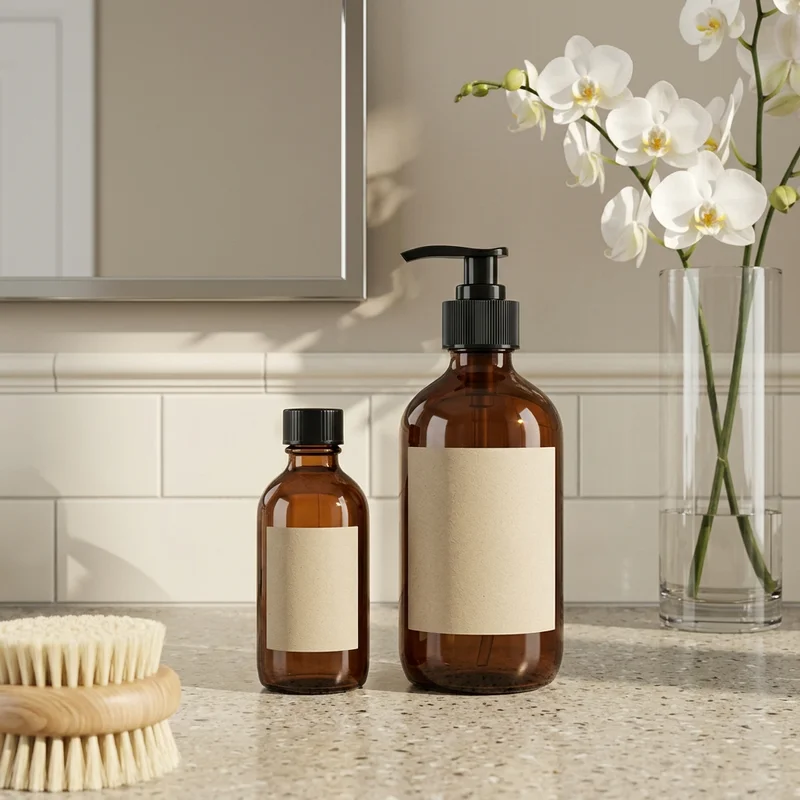 Luxurious bathroom essentials