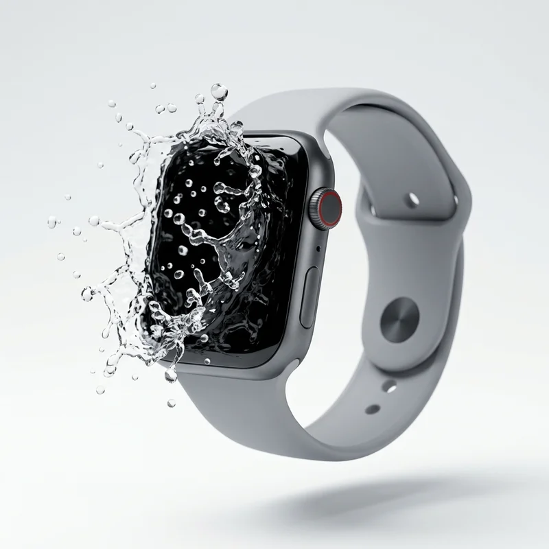 Waterproof smartwatch display