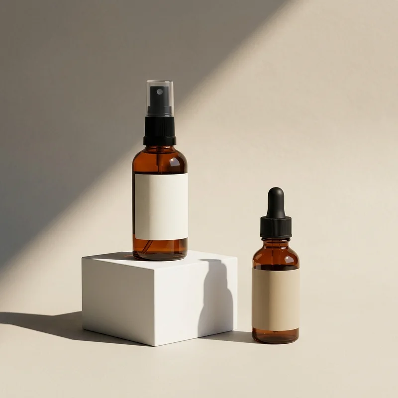 Skincare Serum Dropper Bottles