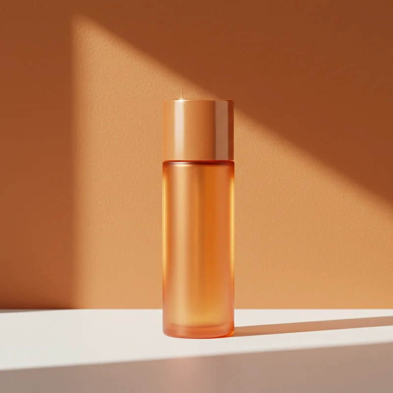 Bold skincare product display