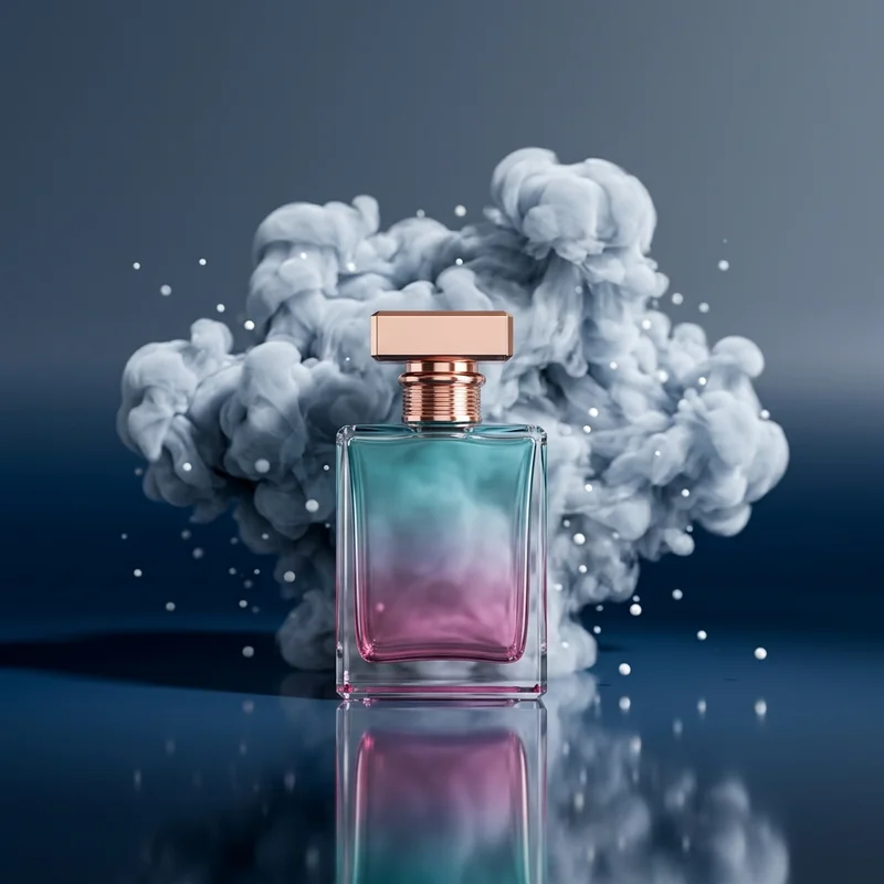 Mysterious perfume bottle