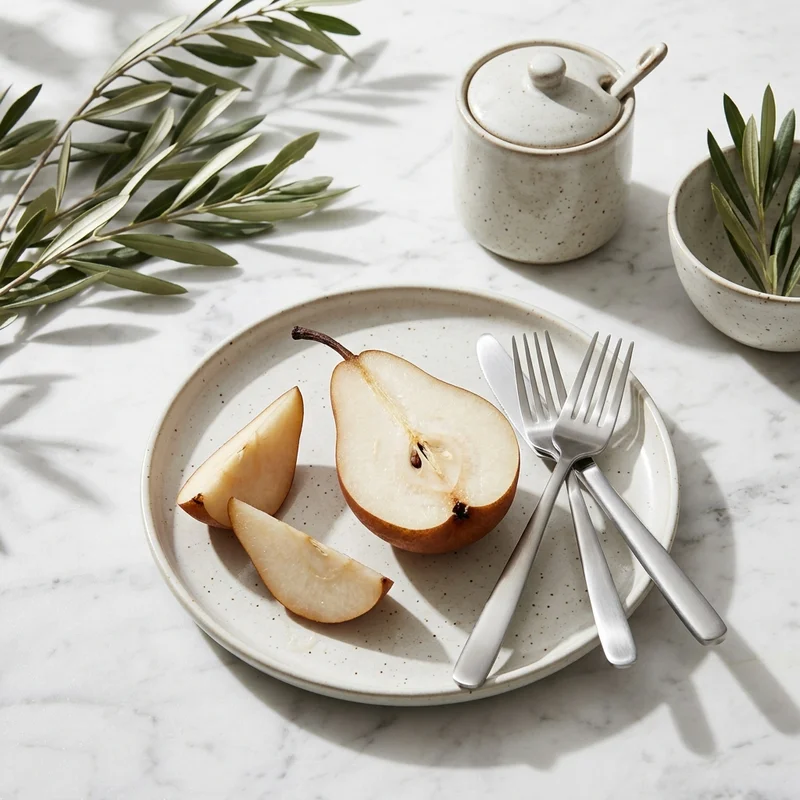 Rustic food styling
