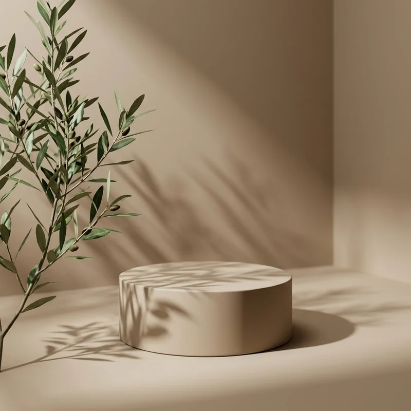 Serene Minimalist Shadow Play