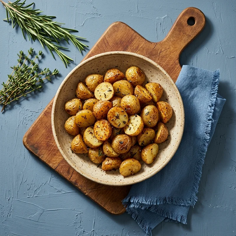 Savory Snack Bowl Flat Lay