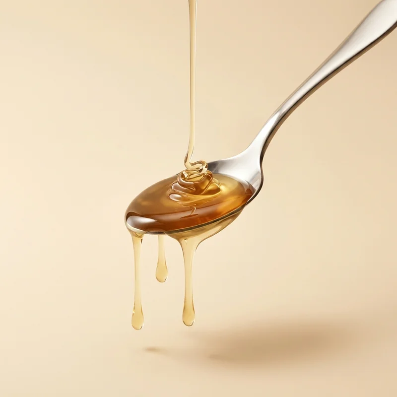 Golden honey drizzle