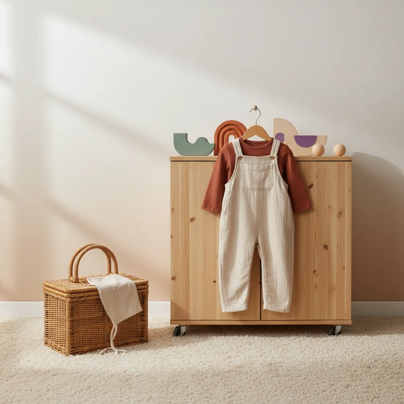 Charming baby romper setup