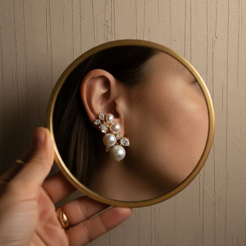 Vintage Compact Mirror