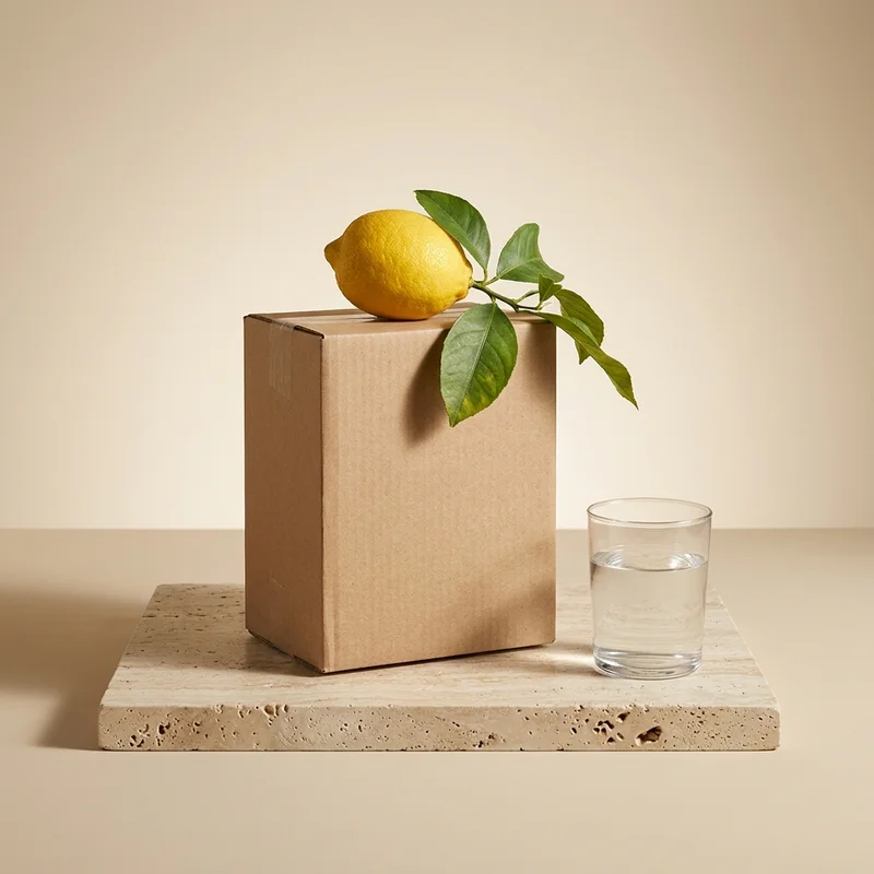 Zesty lemon detox box