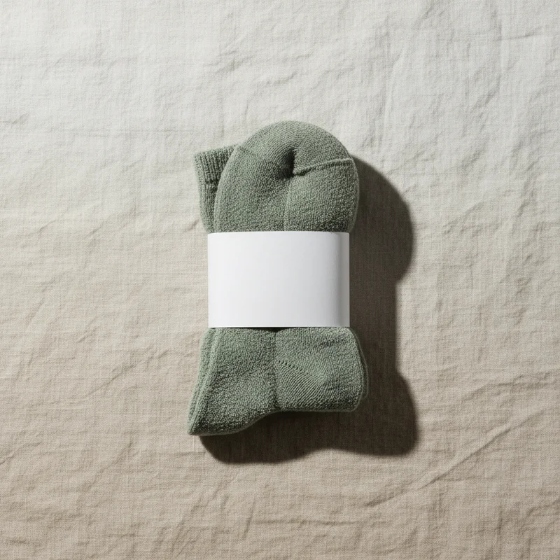 Eco-friendly green sock