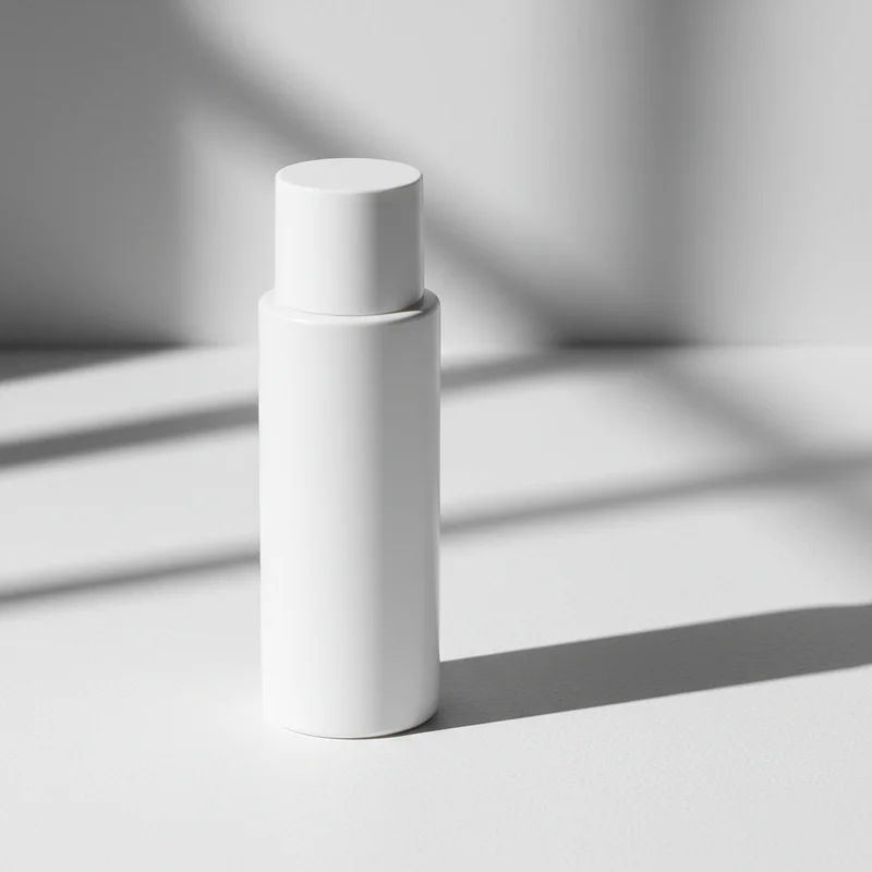 Dramatic product bottle shadow