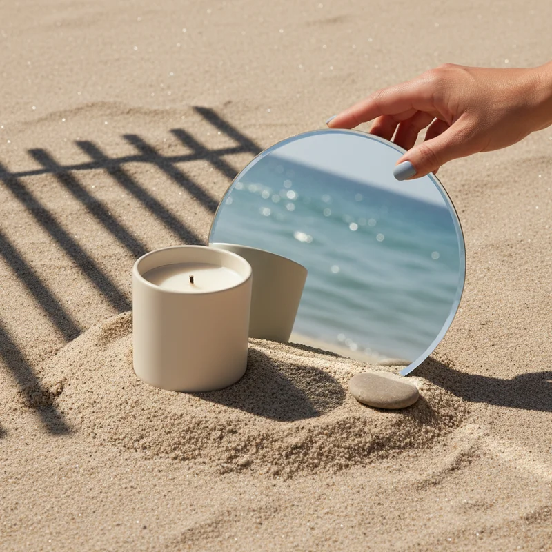 Seaside Serenity Reflection
