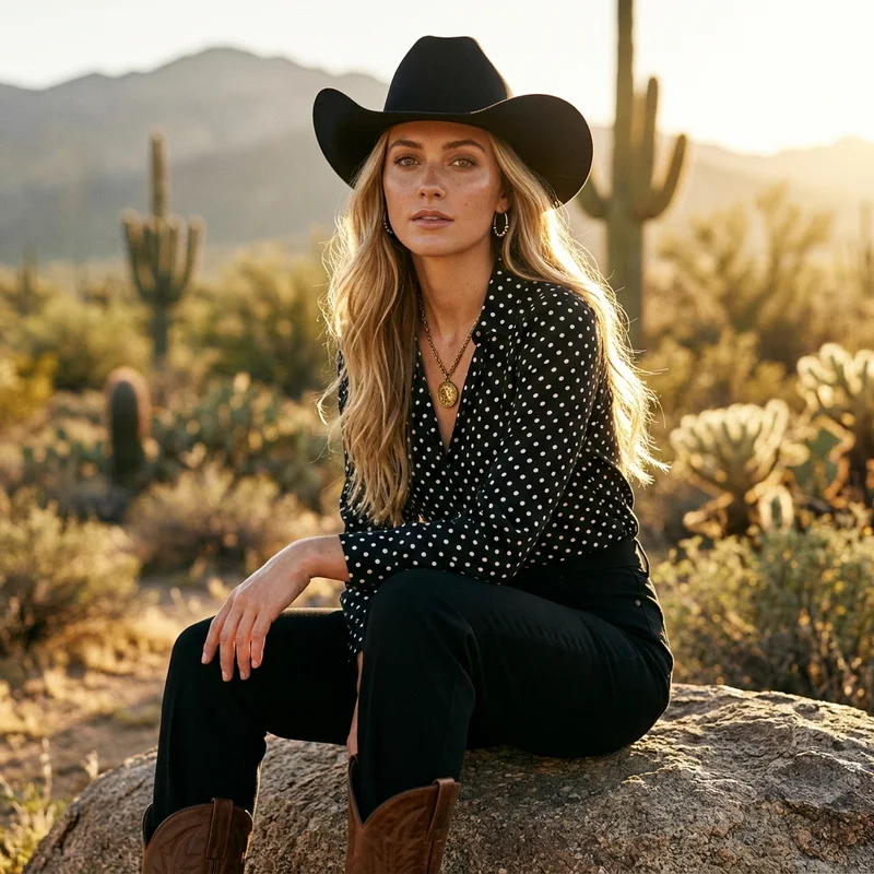 Western chic in the desert