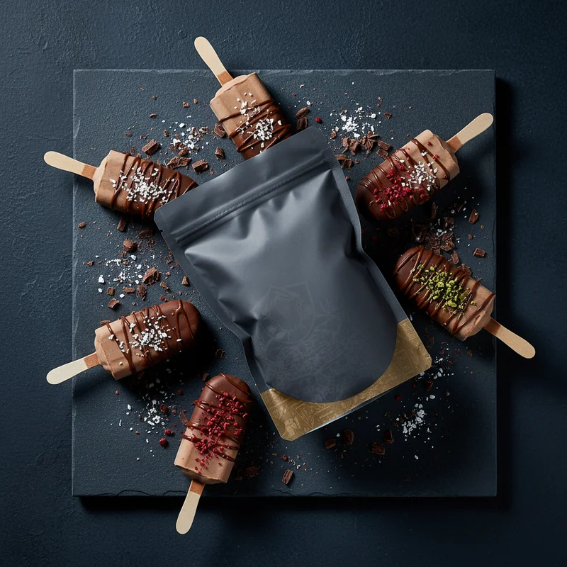 Decadent protein bar snacks