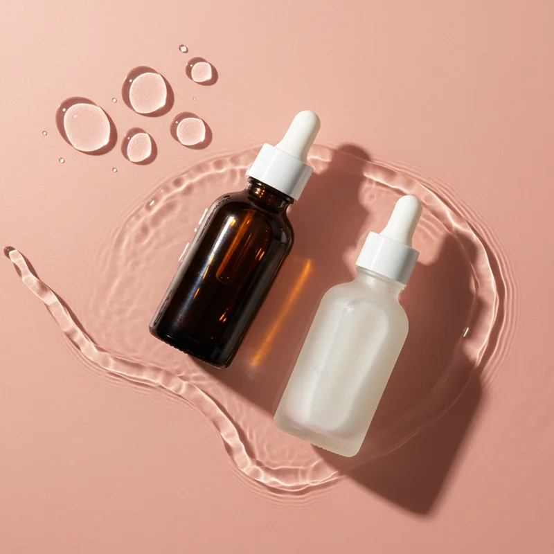 Vibrant Skincare Water Reflection