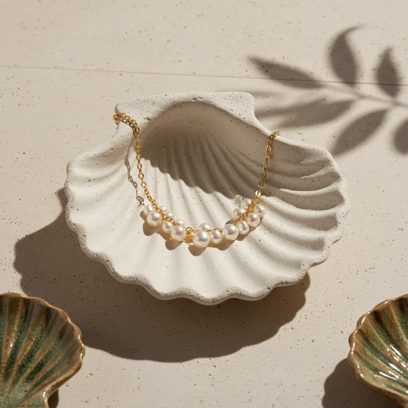 Ocean Pearl Necklace