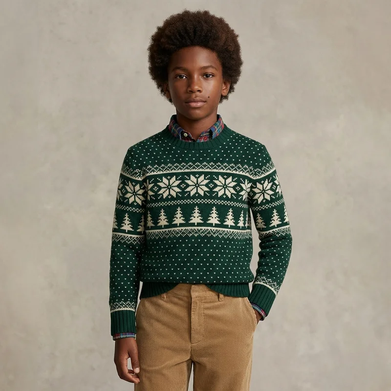 Boys' festive Christmas sweater