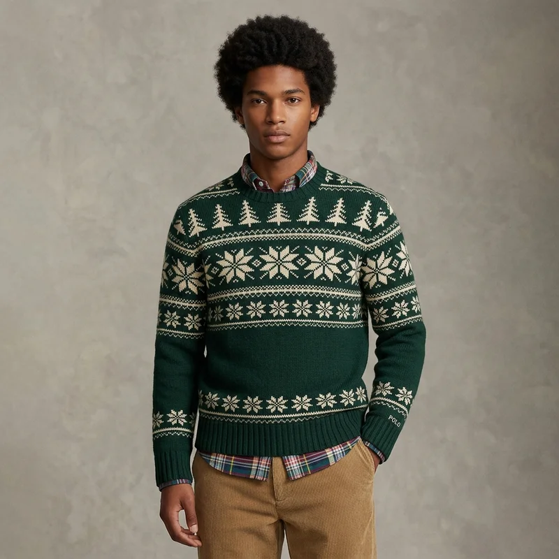Festive kids' knitwear