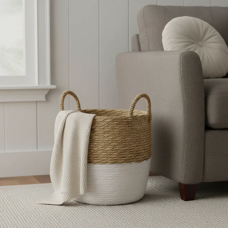Stylish Woven Home Baskets