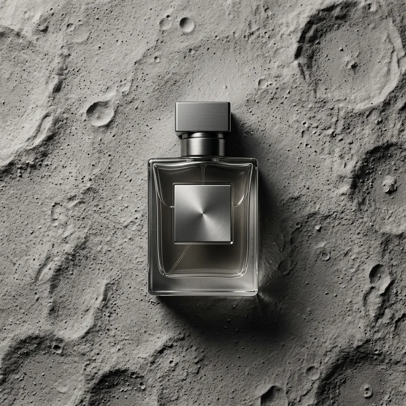 Lunar essence fragrance on texture