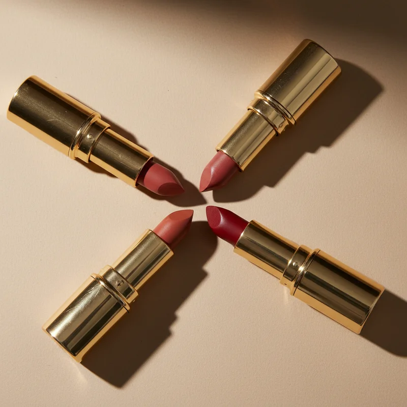 Glamorous lipstick collection