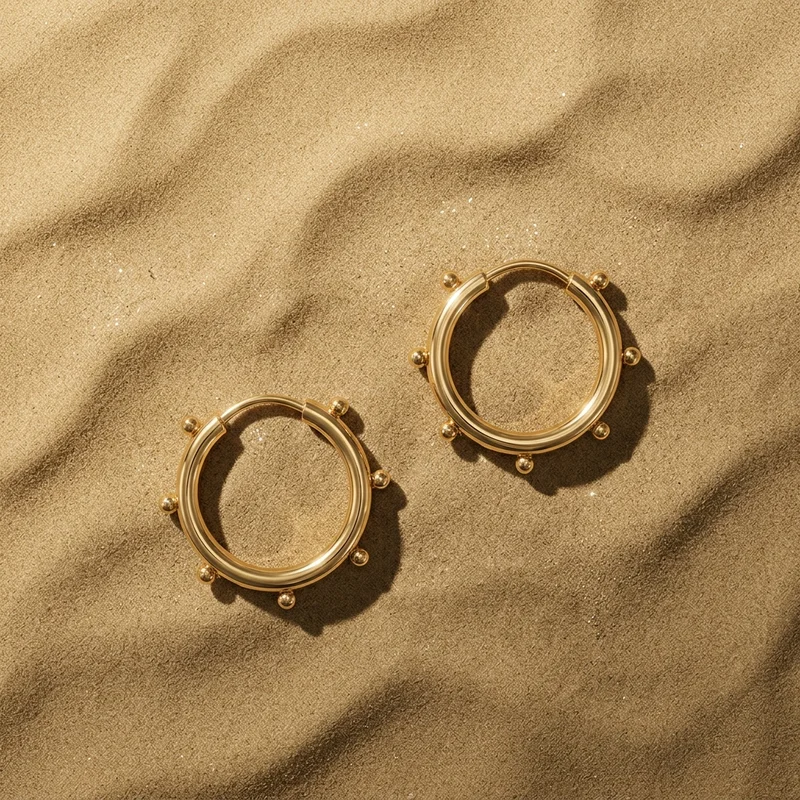 Bohemian Gold Earrings