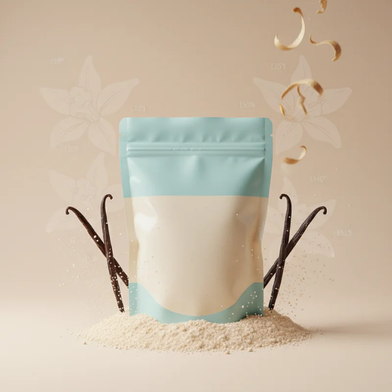 Vanilla protein powder lifestyle