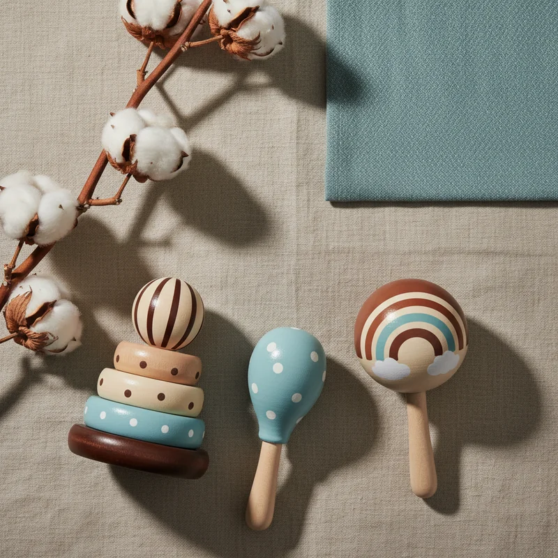Eco-friendly baby essentials set