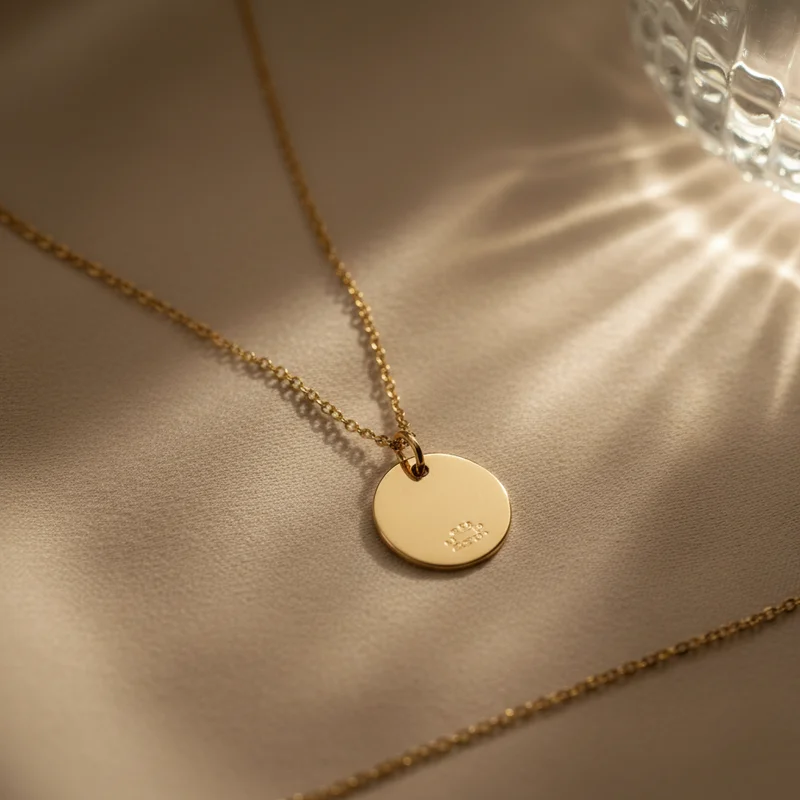 Sun-kissed celestial necklace