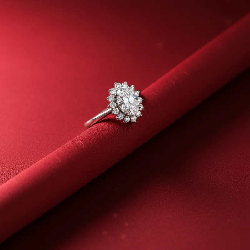 Dazzling Red Jewellery Detail