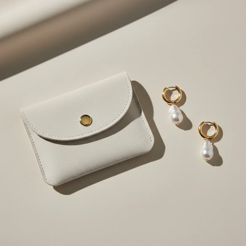 Bijoux Pouch & Pearl Ring