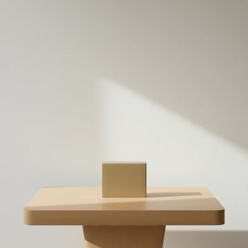 Minimalist display shelf