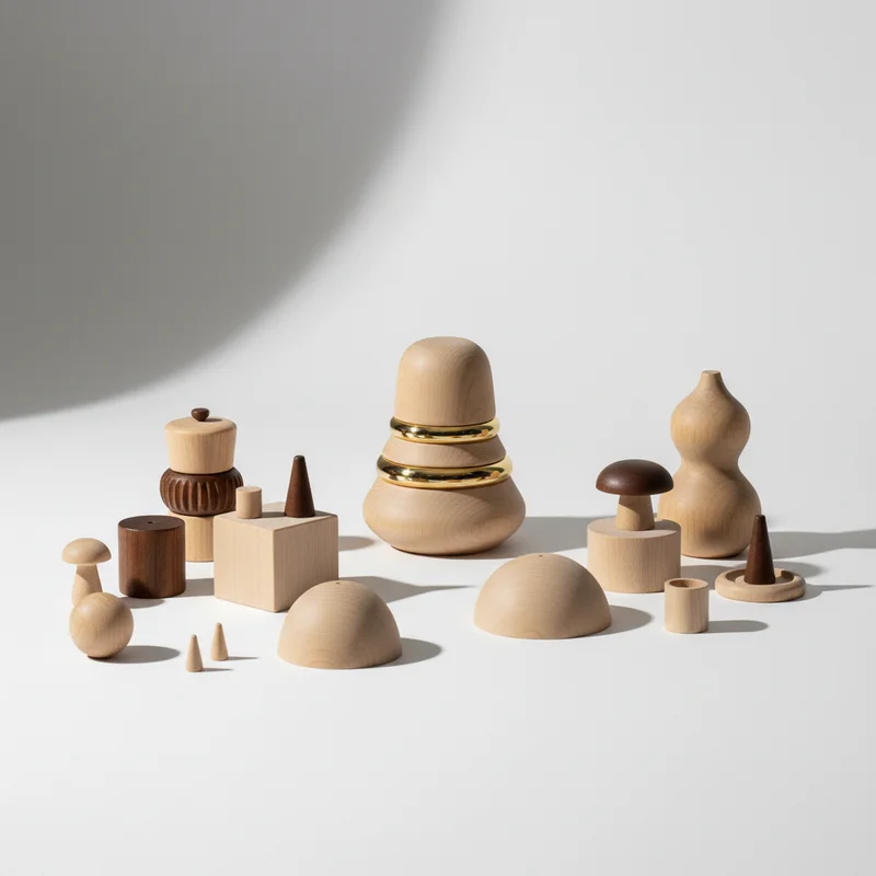 Earthy Wooden Decor Accents
