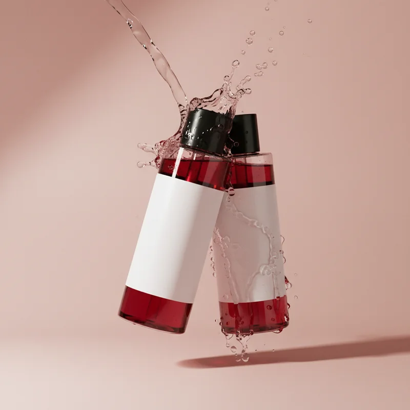 Dynamic skincare bottles