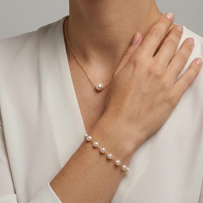 Delicate Pearl Jewelry