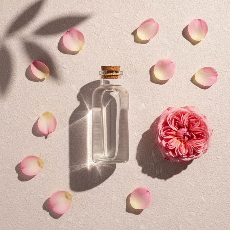 Romantic floral beauty essence