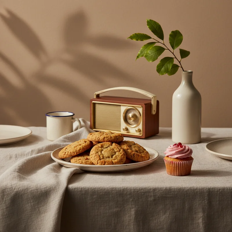 Cozy Morning Snack Scene
