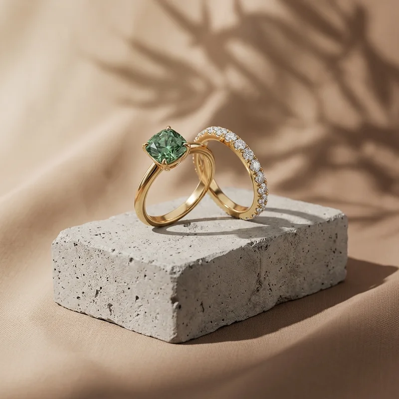 Luxe Gold Jewellery Display