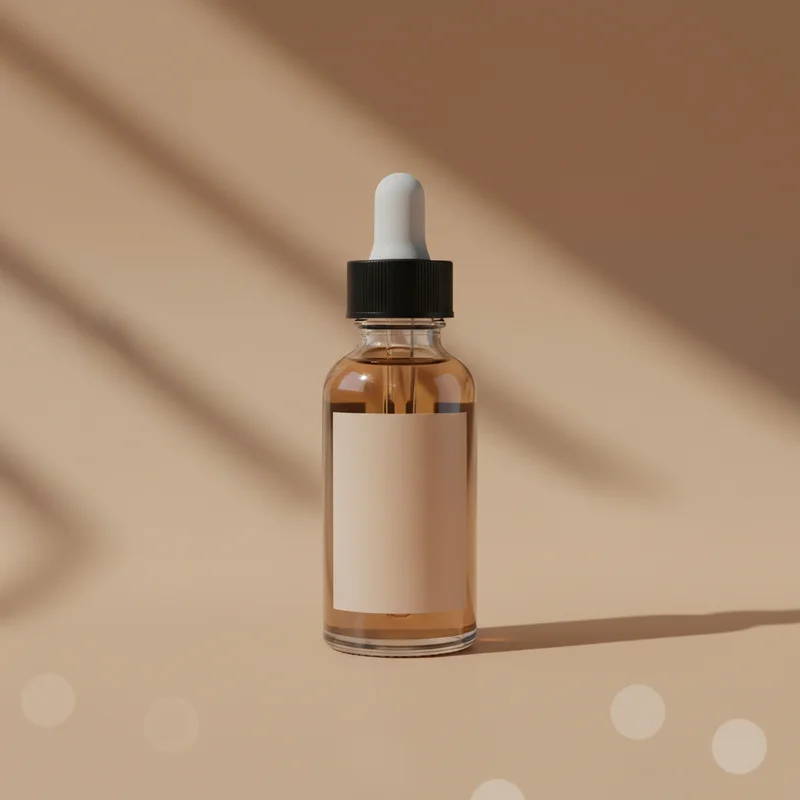 Elegant foundation dropper bottle