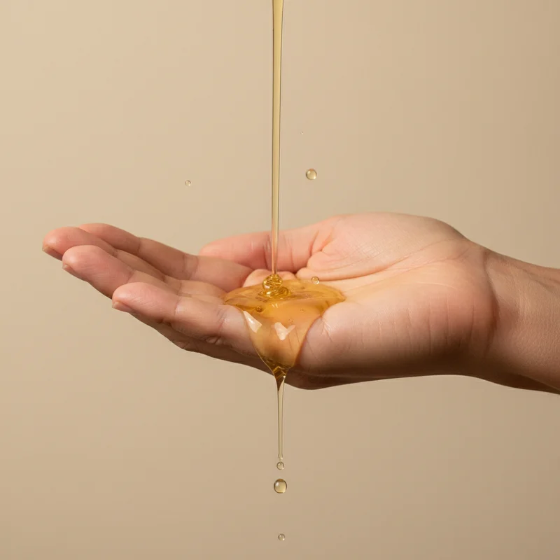Golden Liquid Drip