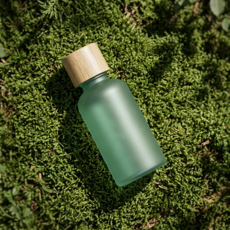 Organic beauty on green moss