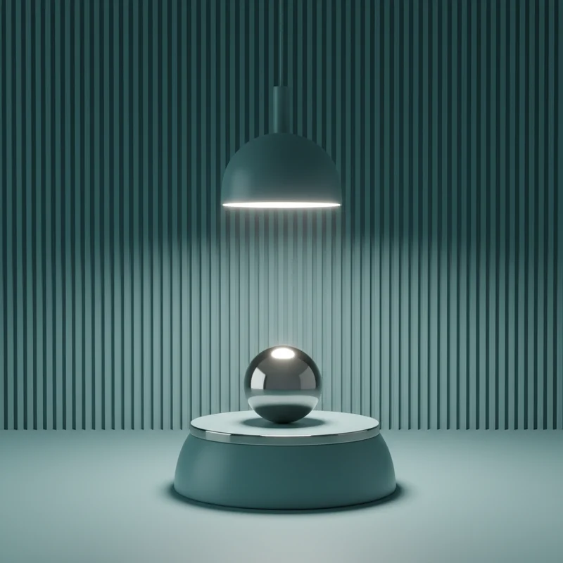 Monochromatic blue bowl scene