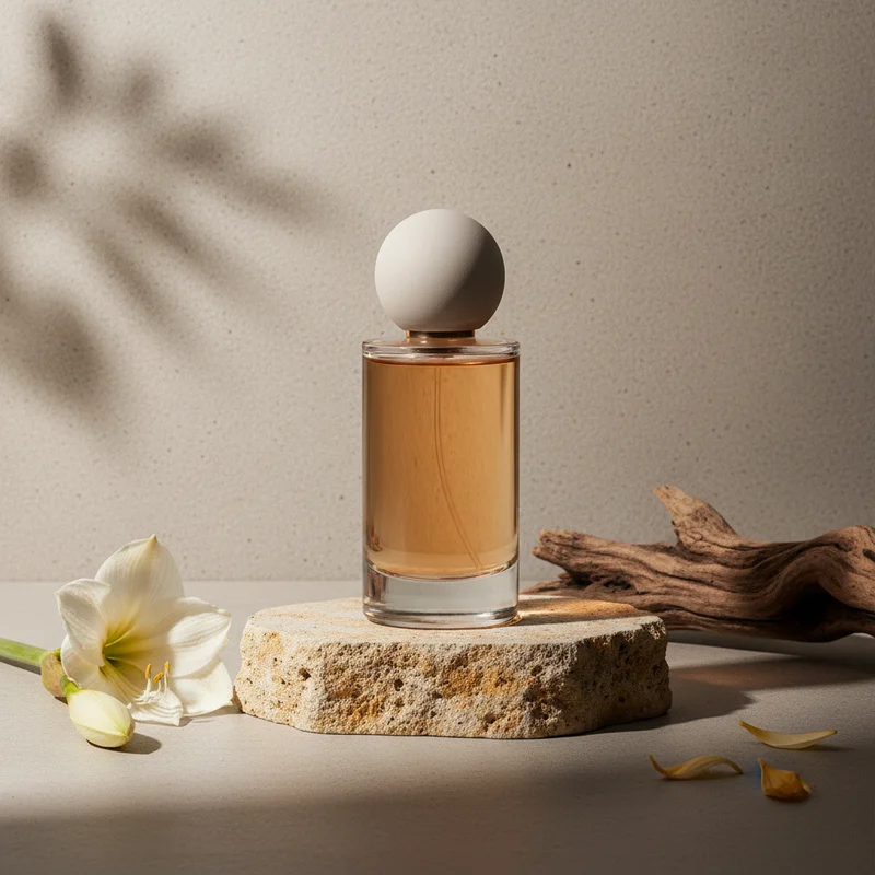 Elegant floral perfume