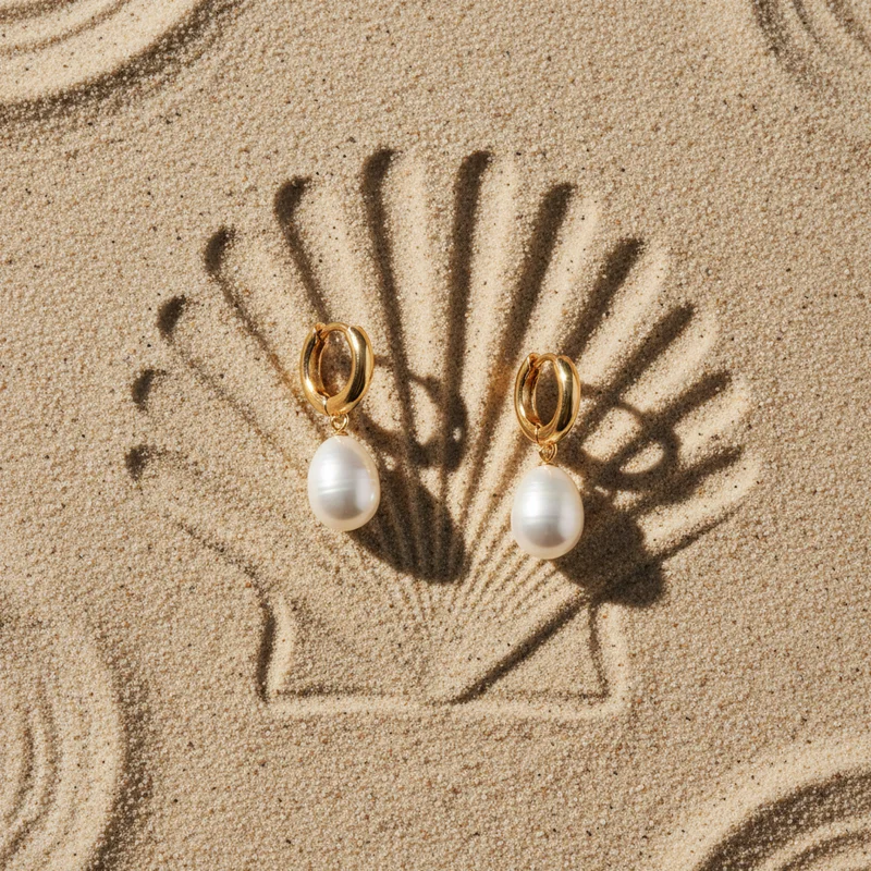 Eternal Rings on Sandy Beach