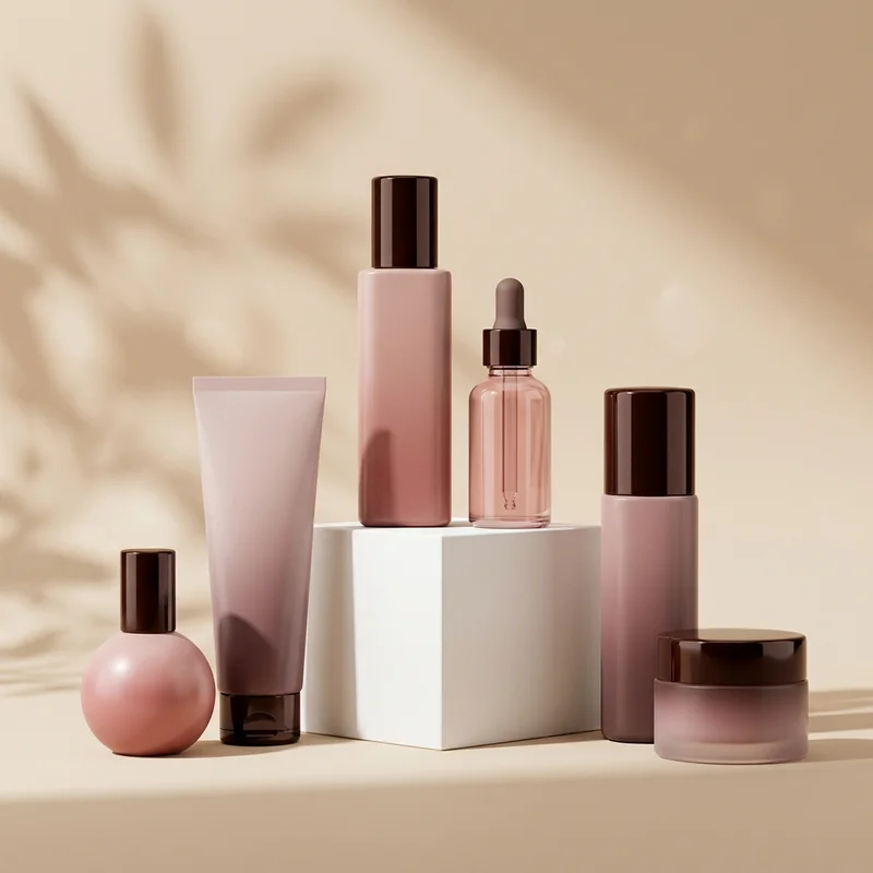 Tropical shadow cosmetic set