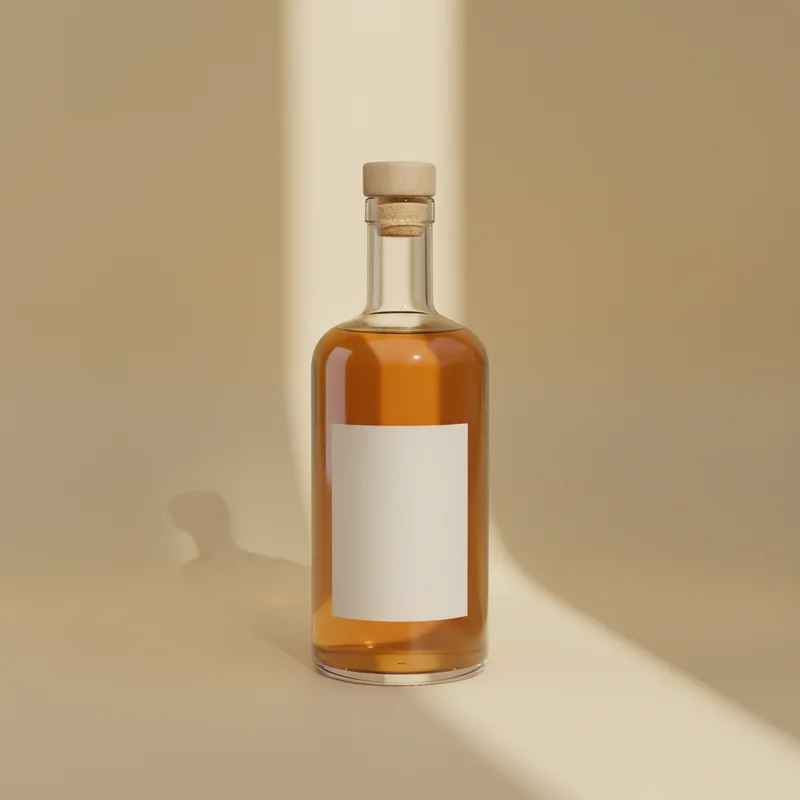 Radiant Amber Bottle Spotlight
