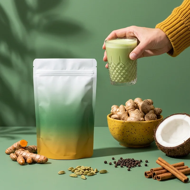 Refreshing Green Tea Setup