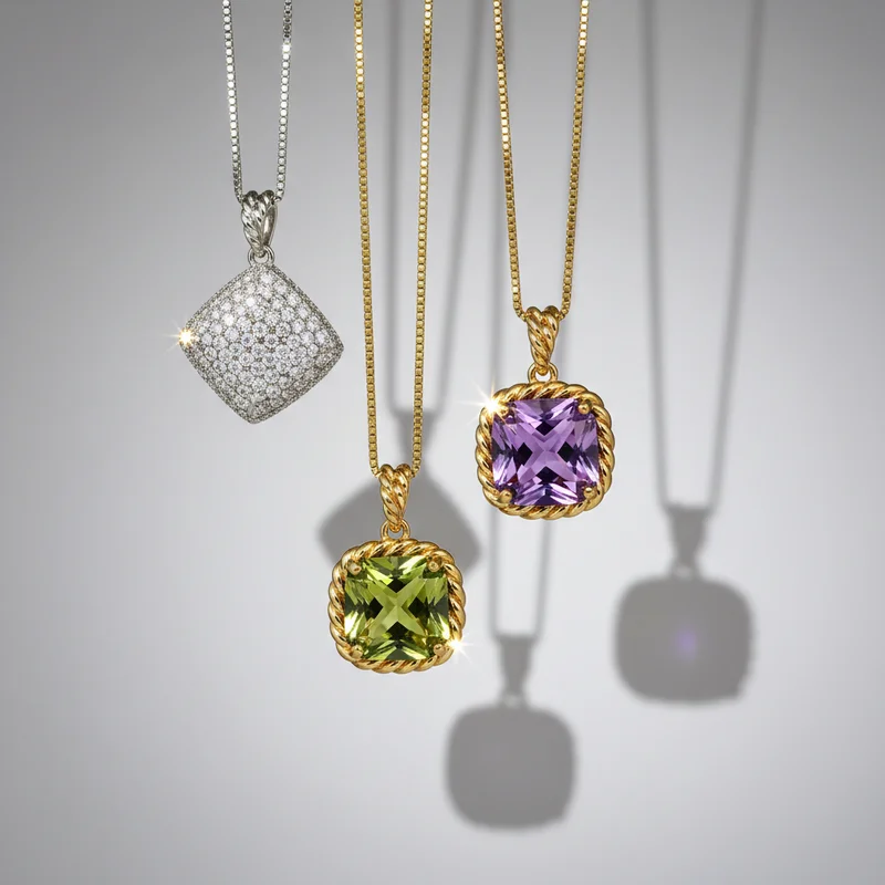 Luxury gemstone necklaces