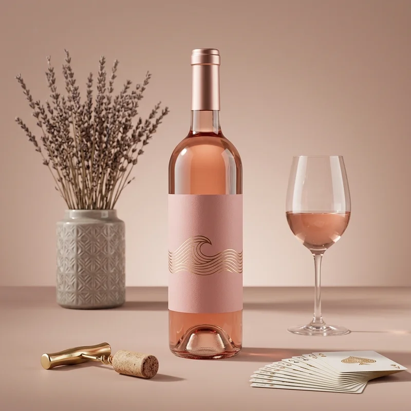 Rosé Wine & Lavender Bliss