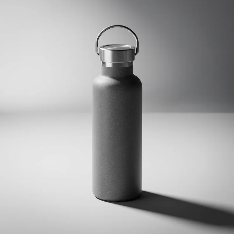 Modern insulated water bottle