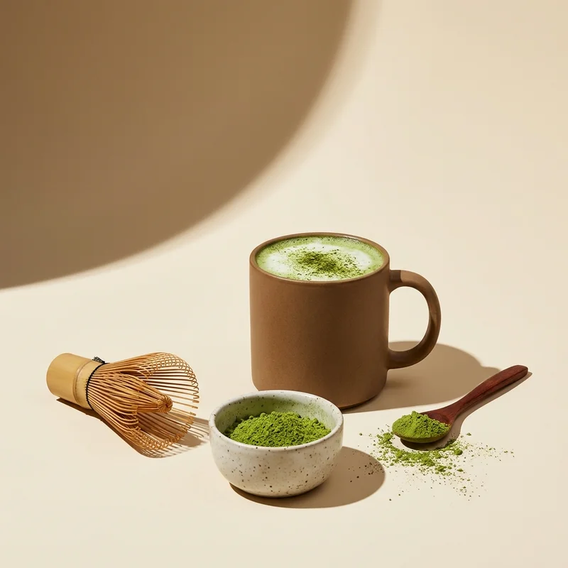 Serene matcha tea ceremony kit